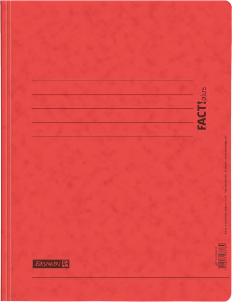 Produktbild: Brunnen Schnellhefter FACT!plus rot