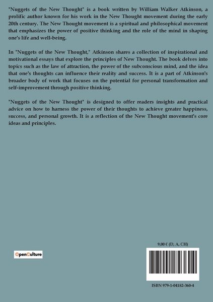 Produktbild: Nuggets of the New Thought