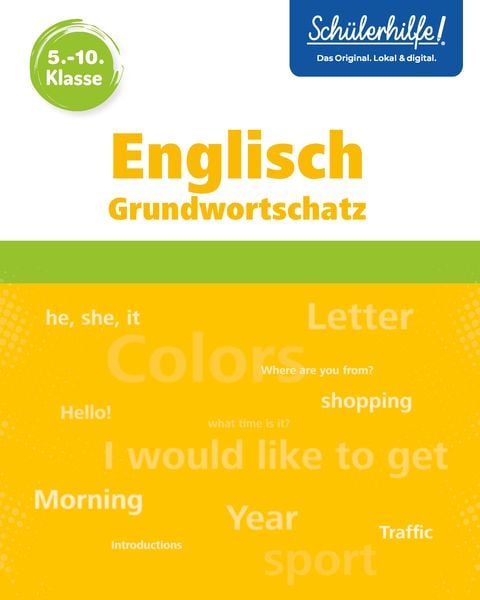 Produktbild: Englisch Grundwortschatz 5.-10. Klasse