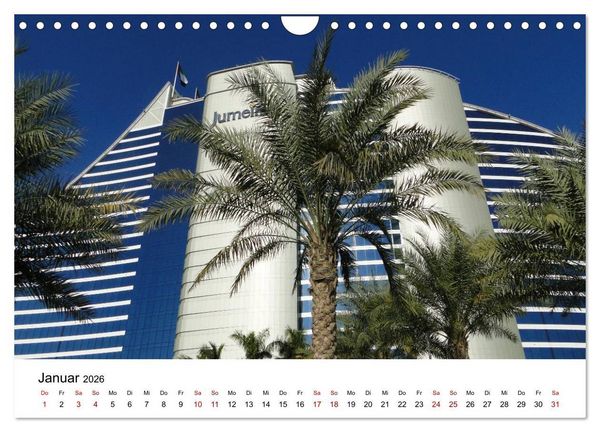 Produktbild: Dubai - Ein Erlebnis (Wandkalender 2026 DIN A4 quer), CALVENDO Monatskalender