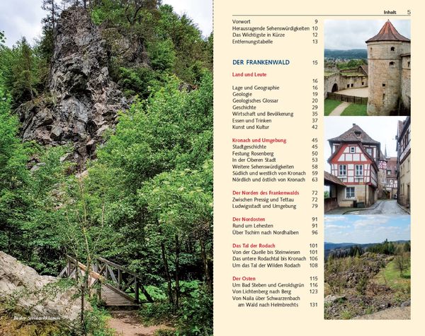 Produktbild: TRESCHER Reisef&uuml;hrer Frankenwald