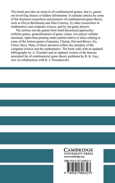 Produktbild: More Games of No Chance