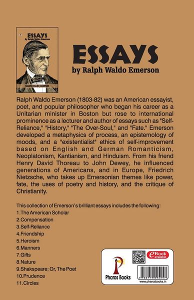 Produktbild: Essays by Ralph Waldo Emerson
