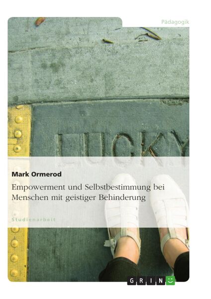Produktbild: Empowerment und Selbstbestimmung bei Menschen mit geistiger Behinderung