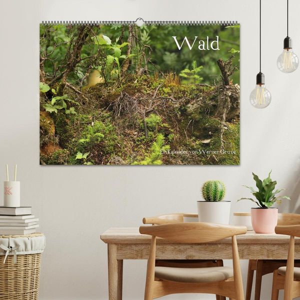 Produktbild: Wald (Wandkalender 2026 DIN A2 quer), CALVENDO Monatskalender
