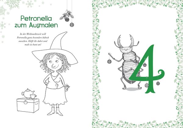 Produktbild: Petronella Apfelmus - Das Adventskalenderbuch