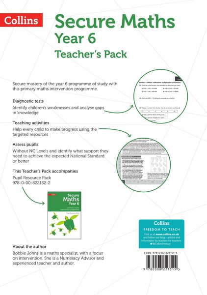 Produktbild: Secure Year 6 Maths Teacher's Pack