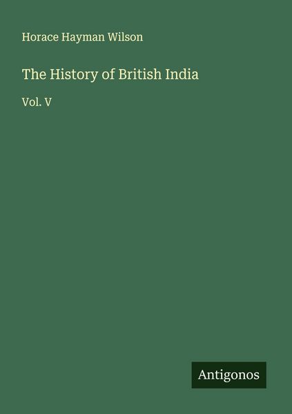 Produktbild: The History of British India