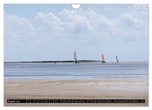 Produktbild: Urlaub auf R&ouml;m&ouml; (Wandkalender 2026 DIN A4 quer), CALVENDO Monatskalender