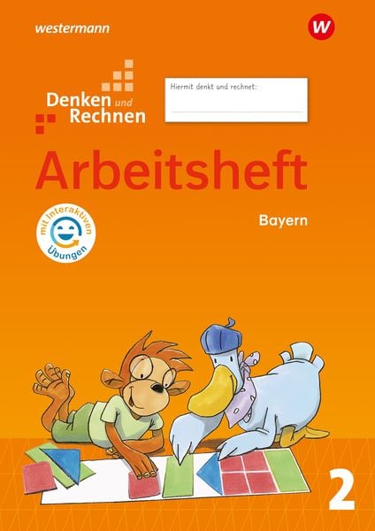 Denken und Rechnen 2. Arbeitsheft mit interaktiven Übungen. Für Grundschulen in Bayern, Set von Angelika Elsner,Stefanie Mayr-Leidnecker,Peter