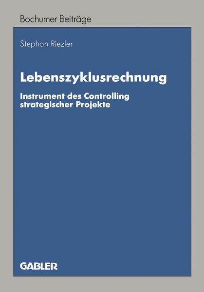 Produktbild: Lebenszyklusrechnung