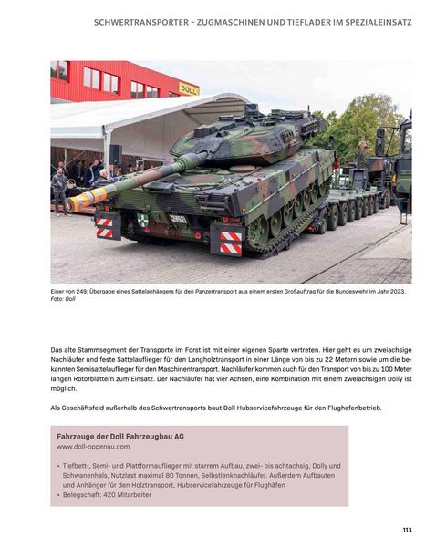 Produktbild: Schwertransporter