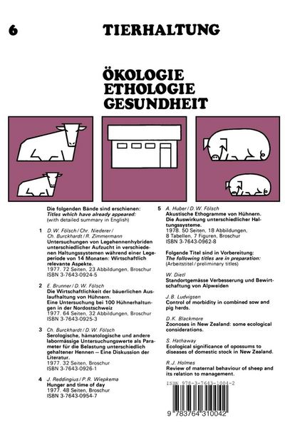 Produktbild: The Ethology and Ethics of Farm Animal Production