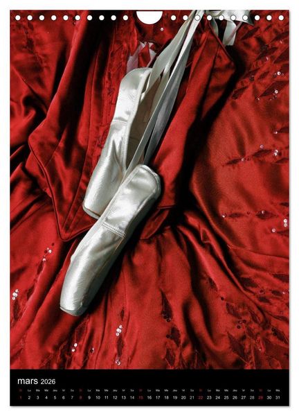 Produktbild: BALLERINE (Calendrier mural 2026 DIN A4 horizontal), CALVENDO calendrier mensuel