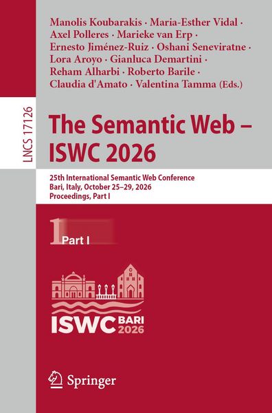 Produktbild: The Semantic Web &ndash; ISWC 2026