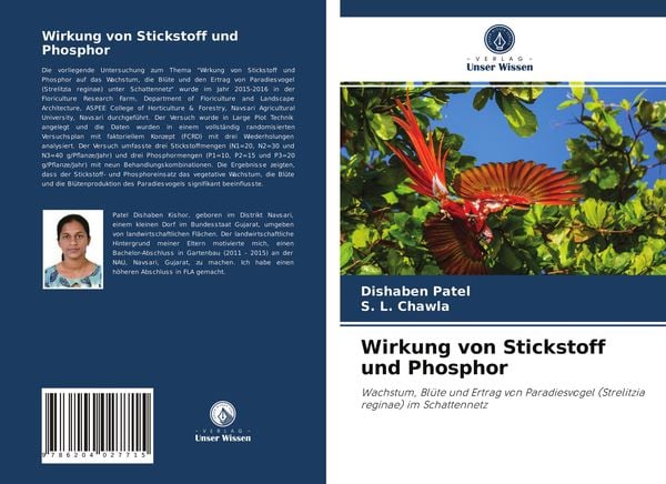 Wirkung von Stickstoff und Phosphor, Taschenbuch von Dishaben Patel , S. L. Chawla, Verlag Unser Wissen, 9786204027715