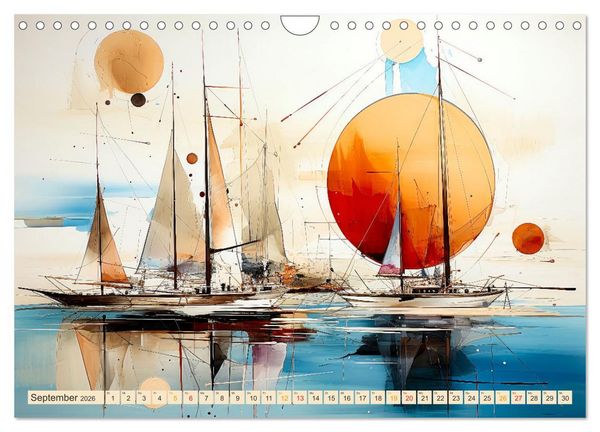 Produktbild: Segeln, der Traum beginnt (Wandkalender 2026 DIN A4 quer), CALVENDO Monatskalender