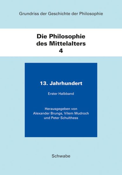 Produktbild: Grundriss der Geschichte der Philosophie / Die Philosophie des Mittelalters