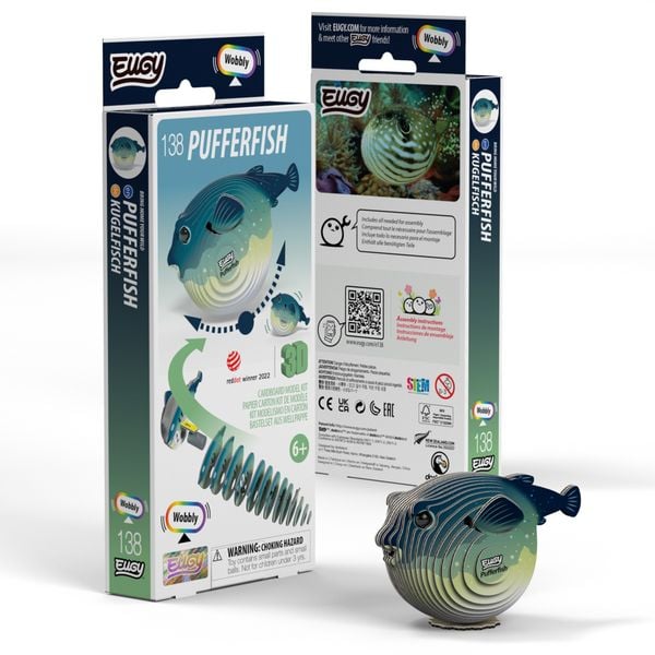 Produktbild: EUGY - 3D Bastelset Kugelfisch
