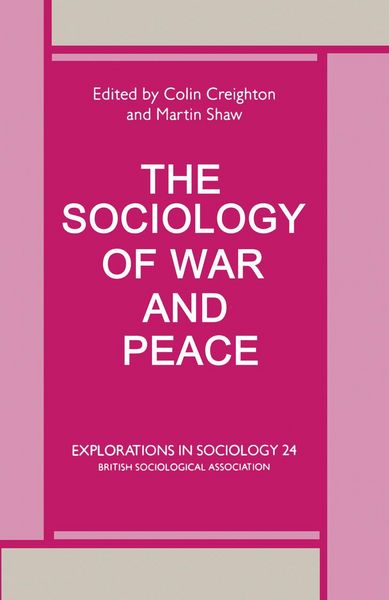 Produktbild: Sociology of War and Peace