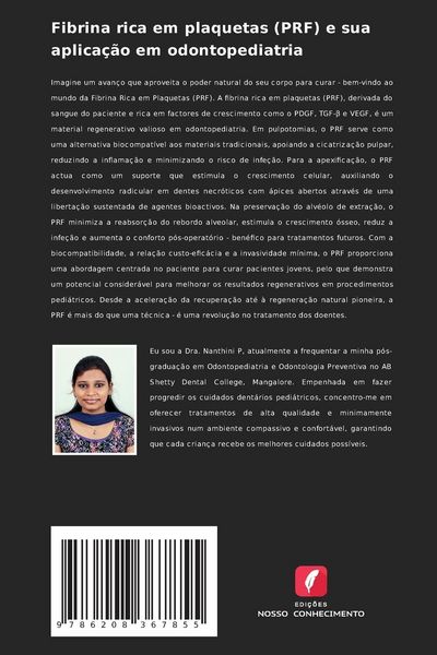 Produktbild: Fibrina rica em plaquetas (PRF) e sua aplica&ccedil;&atilde;o em odontopediatria