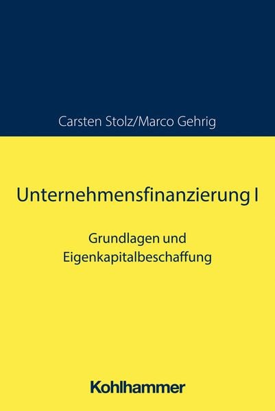 Produktbild: Unternehmensfinanzierung I