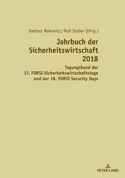 Produktbild: Jahrbuch der Sicherheitswirtschaft 2018
