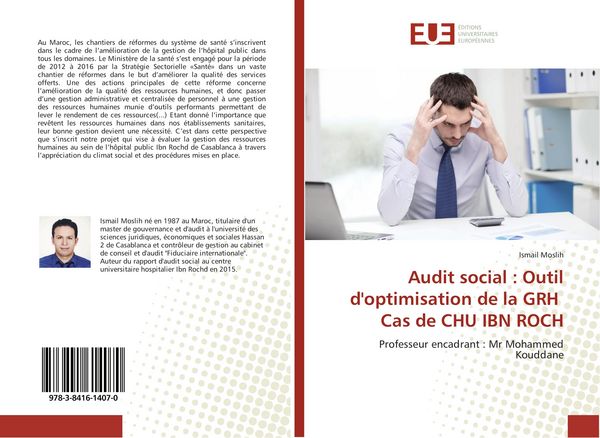 Produktbild: Audit social : Outil d'optimisation de la GRH Cas de CHU IBN ROCH