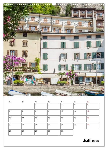 Produktbild: LIMONE SUL GARDA Unvergessliche Momente (hochwertiger Premium Wandkalender 2026 DIN A2 hoch), Kunstdruck in Hochglanz
