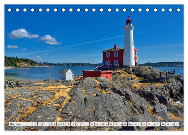 Produktbild: Faszination Vancouver Island (Tischkalender 2026 DIN A5 quer), CALVENDO Monatskalender