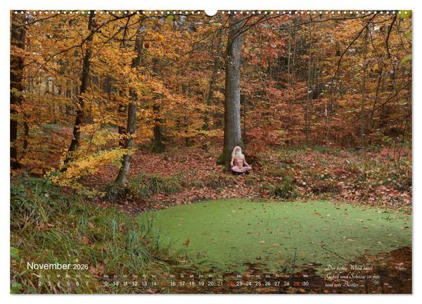 Produktbild: HAIKU AM TEICH (hochwertiger Premium Wandkalender 2026 DIN A2 quer), Kunstdruck in Hochglanz