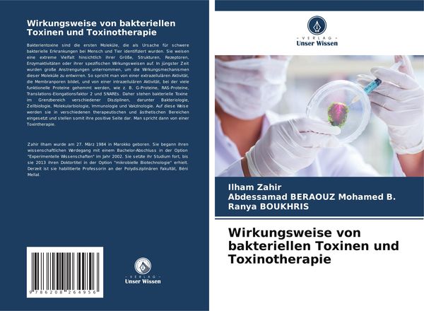 Wirkungsweise von bakteriellen Toxinen und Toxinotherapie, Taschenbuch von Ilham Zahir , Abdessamad BERAOUZ Mohamed B. , Ranya Boukhris, Verlag Unser