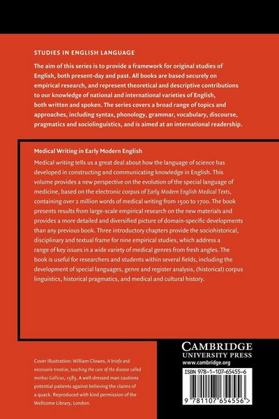 Produktbild: Medical Writing in Early Modern English