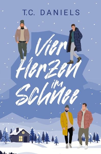 Produktbild: Vier Herzen im Schnee