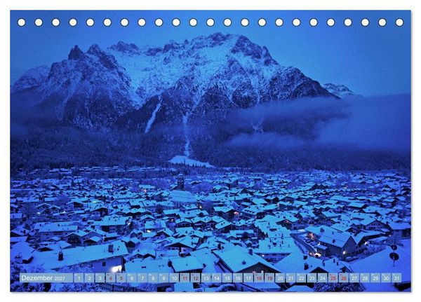 Produktbild: Mittenwald - Perle des Werdenfelser Landes (Tischkalender 2027 DIN A5 quer), CALVENDO Monatskalender