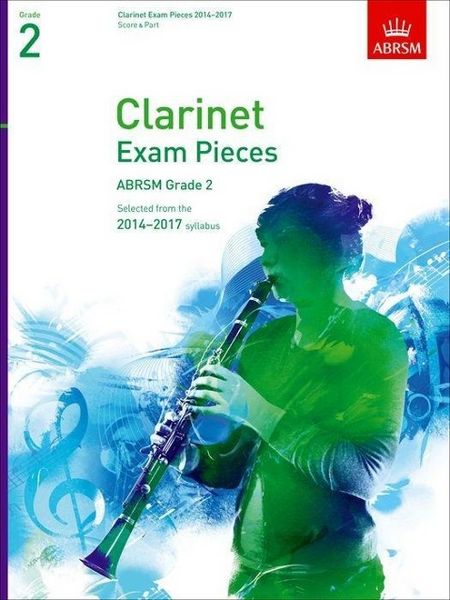 Produktbild: Clarinet Exam Pieces 20142017, Grade 2, Score & Part