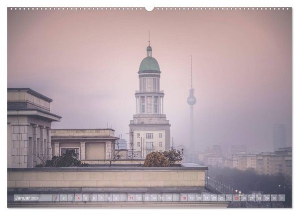 Produktbild: Berlin Citylights (Wandkalender 2026 DIN A2 quer), CALVENDO Monatskalender