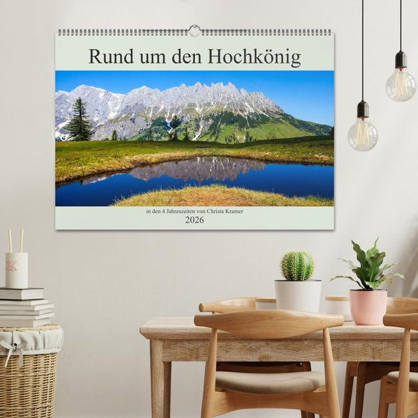 Produktbild: Rund um den Hochk&ouml;nig (Wandkalender 2026 DIN A2 quer), CALVENDO Monatskalender
