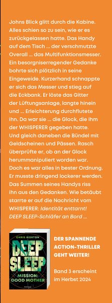 Produktbild: Deep Sleep, Band 2 - Auftrag: The Whisperer