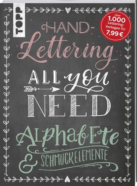 Produktbild: Handlettering All you need. Die sch&ouml;nsten Alphabete und Schmuckelemente