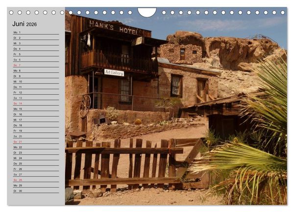 Produktbild: Kalifornien. Die goldene Westk&uuml;ste (Wandkalender 2026 DIN A4 quer), CALVENDO Monatskalender