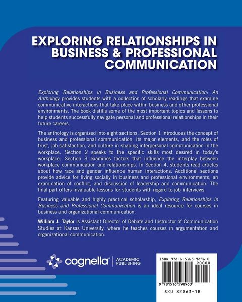 Produktbild: Exploring Relationships in Business and Professional Communication