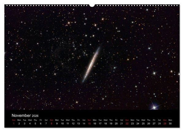 Produktbild: Deepsky (High Quality Premium Wall Calendar 2026 DIN A2 landscape),CALVENDO 12 Month Wall Calendar