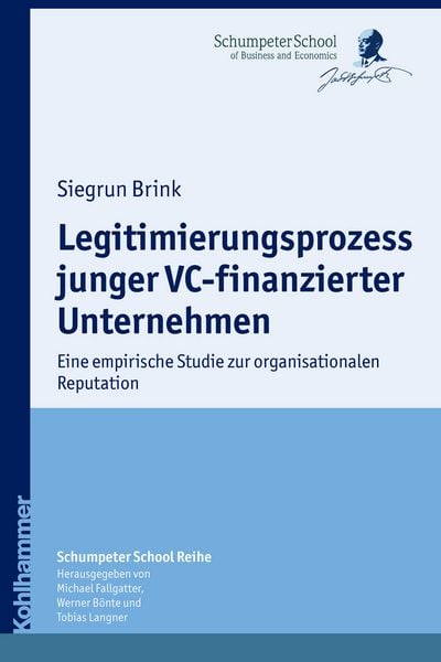 Produktbild: Legitimierungsprozess junger VC-finanzierter Unternehmen