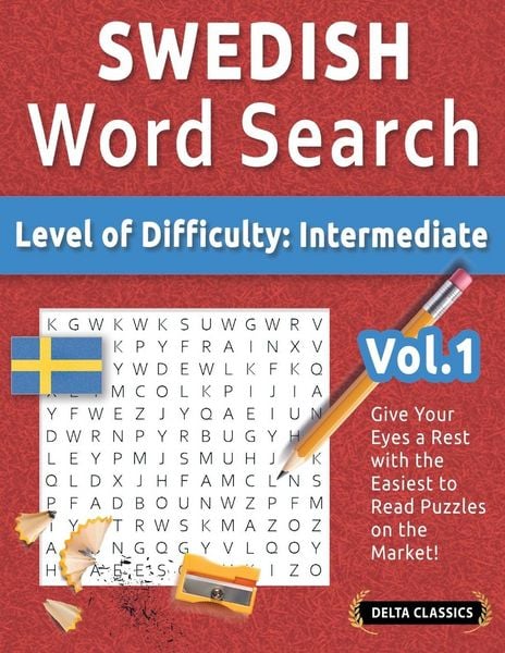 Produktbild: SWEDISH WORD SEARCH - LEVEL OF DIFFICULTY