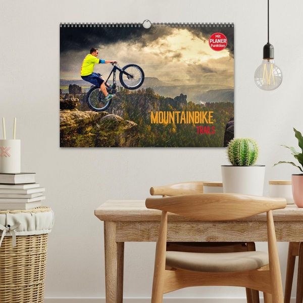 Produktbild: Mountainbike Trails (Wandkalender 2026 DIN A3 quer), CALVENDO Monatskalender