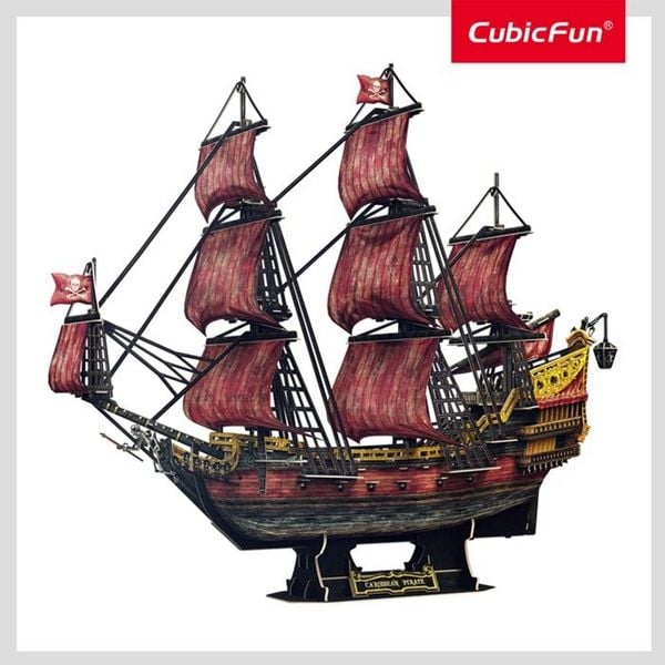 Produktbild: CUBICFUN - 3D Puzzle Queen Annes Revenge 391 Teile