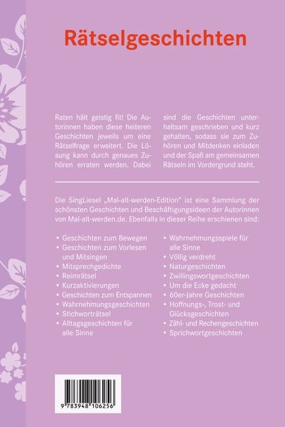 Produktbild: Demenz Besch&auml;ftigung - R&auml;tselgeschichten f&uuml;r Senioren
