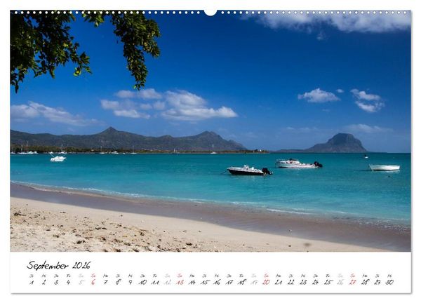 Produktbild: Mauritius - Momente einer Insel (Wandkalender 2026 DIN A2 quer), CALVENDO Monatskalender
