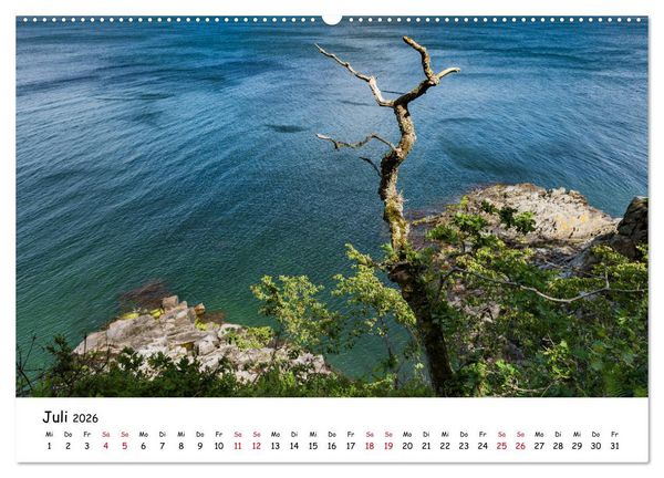 Produktbild: Bornholm 2026 Ein Jahr im Sommer (Wandkalender 2026 DIN A2 quer), CALVENDO Monatskalender